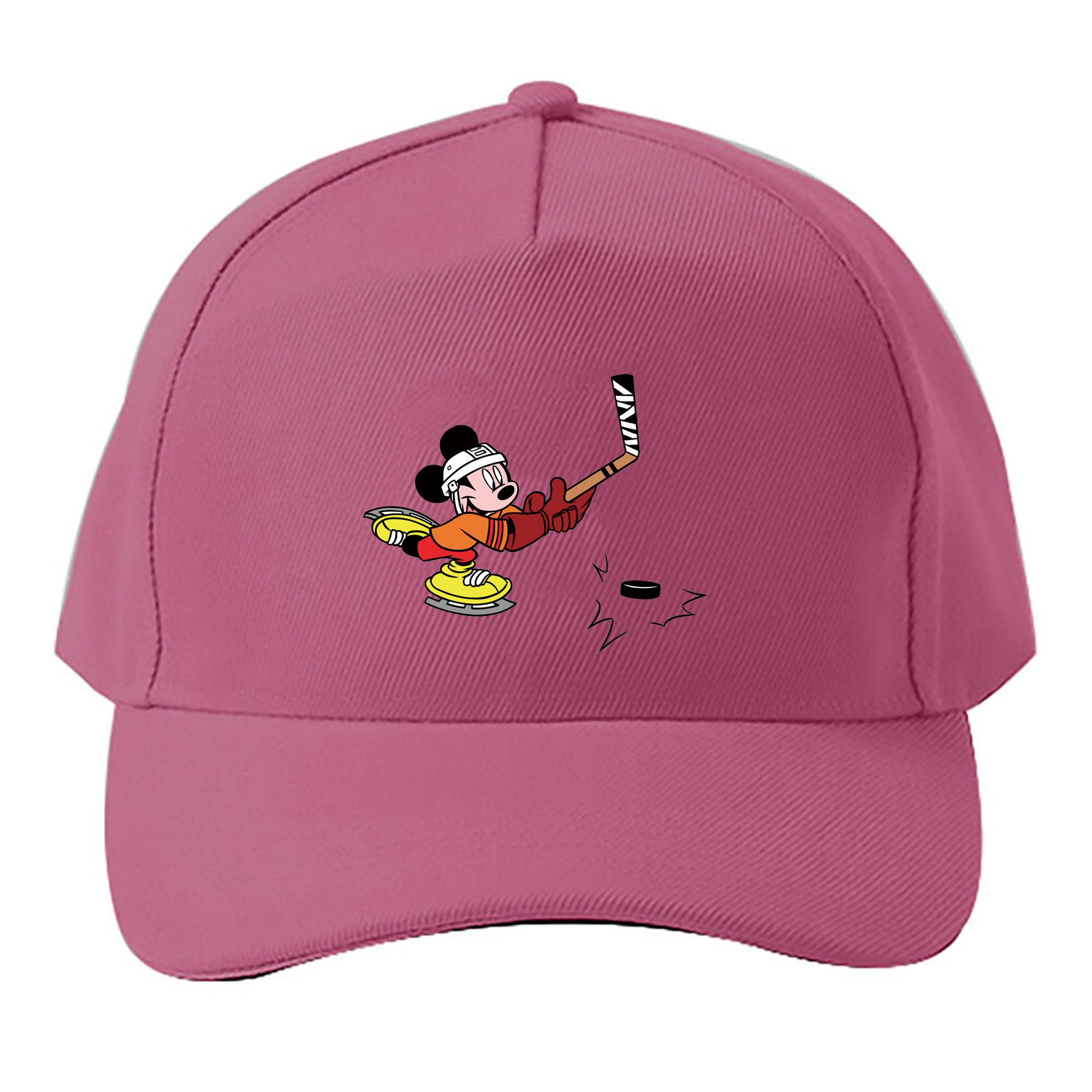 （画像用） ミッキーマウス Mickey Mouse ベースボールキャップ 綿100％ 男女兼用 帽子 スポーツ